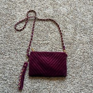 velvet purse